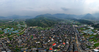 仙岩渔潭村组照6幅6