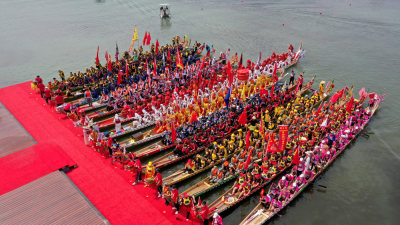 “百龙庆百年”温州瓯海龙舟文化活动组照2