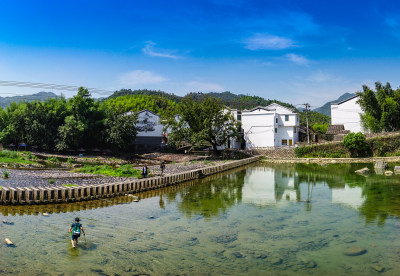 绿色新农村苍南碇步头村美景3