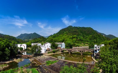 绿色新农村苍南碇步头村美景8