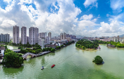 绿色温州城市风采