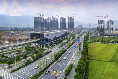 美丽S1线潘桥站风采组图4