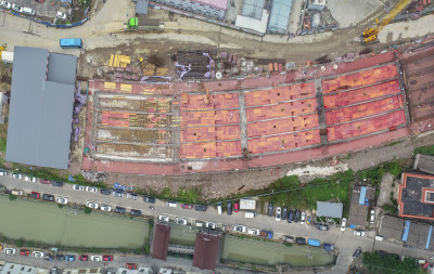 104国道西向建设工地实拍组图3
