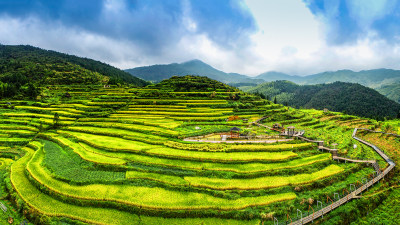 休闲娱乐屿山村风采4