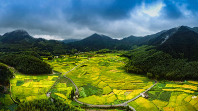 金色北林垟田园美景组图2