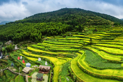 休闲娱乐屿山村风采5