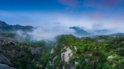 大罗山云雾美景组图2