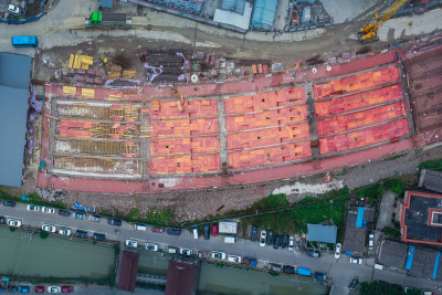 《104国道西向建设工地实拍》组图3