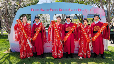 “樱”缘  古典式集体婚礼