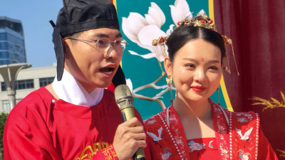 海经区青年积极向上，倡导移风易俗的生活方式