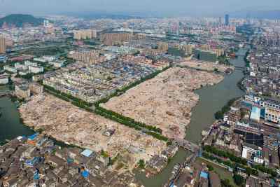 2016年9月塘西村完成拆迁后全貌