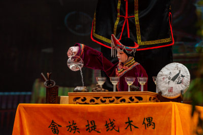 《畲乡提线木偶》组照