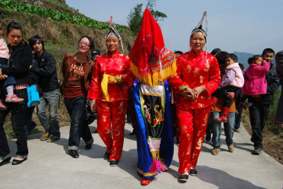 畲乡婚俗组照 