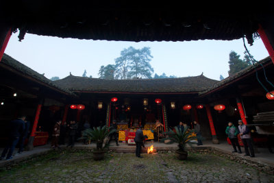 梧溪富氏祠堂祭祖