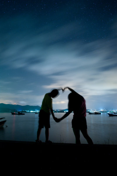 《渔港夜空》组照