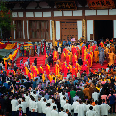 《安福寺开光大典》组照
