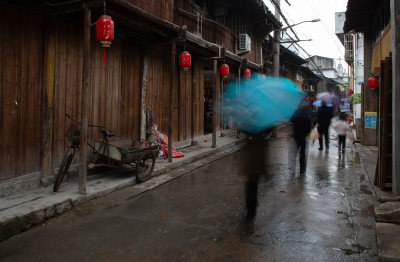 瞿溪老街风光