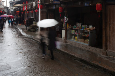 瞿溪老街风光