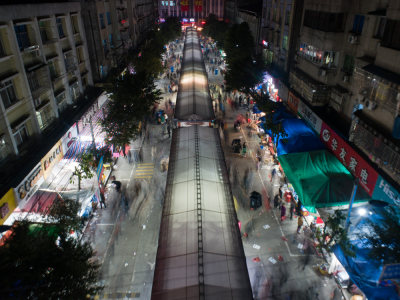 集市夜色