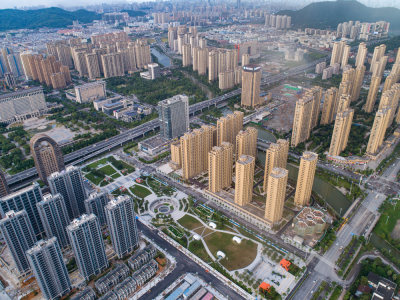 俯瞰亚运公园
