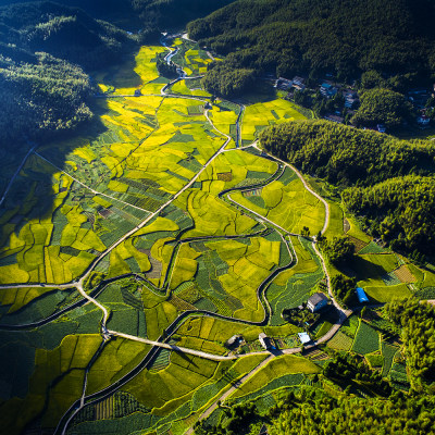 梦幻纸山梯田 2019.9.15-18拍摄 北林垟