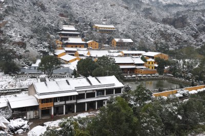 圣寿禅寺雪景