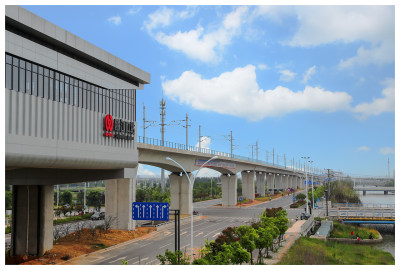 四：2019年5月6日交通建设，S1线瓯江口站。