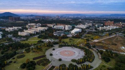 大学城晚霞