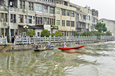河道保洁仙岩