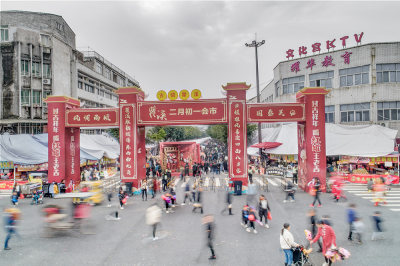 瞿溪会市掠影