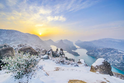 雪后天河