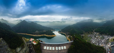 拍摄于2020年9月泽雅水库景色