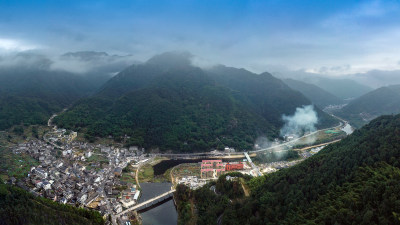 拍摄于2020年9月泽雅水库景色