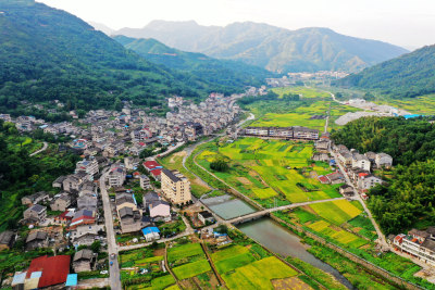 美丽周岙全景