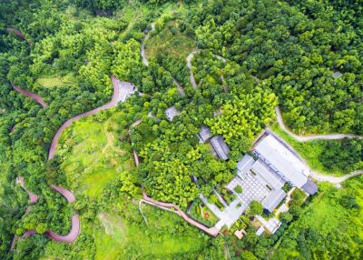  温州平阳县凤卧镇冠尖山半山腰，一幢木结构两层楼房出现在眼前，屋前绿树挺拔，这里就是《中共浙江省