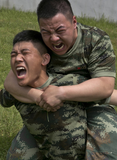 2017年5月25日摄于：瓯海武警中队