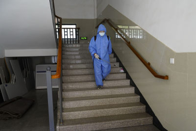 学校防疫到边边角角