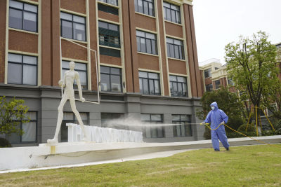 学校防疫到边边角角