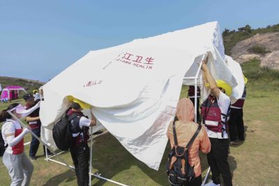 防台救援演练