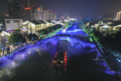 南塘夜色