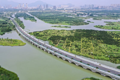 瞰三垟湿地大变样