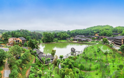 绿色环保泰顺塔头底村风采组图2