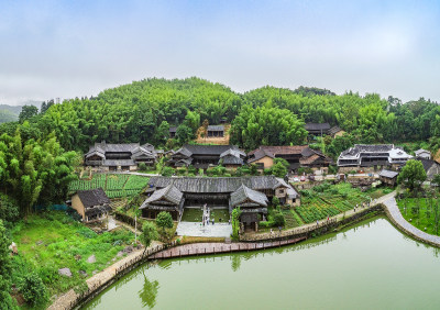 绿色环保泰顺塔头底村风采组图3