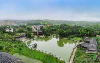 绿色环保泰顺塔头底村风采组图5