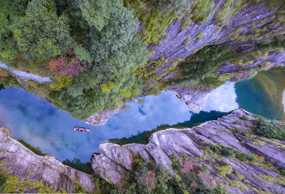 秋色石桅岩