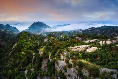 大罗山龙脊风采组图3