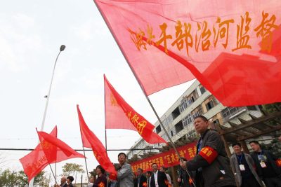 老干部治河监督团助力“五水共治”