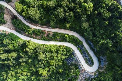 《山道弯弯致富路》组照2