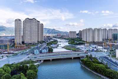 《俯瞰悠悠温瑞塘河》组照4