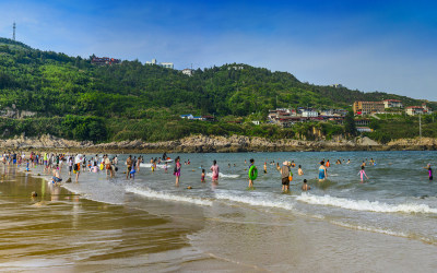 平阳南麂岛绿色海滩风采组图5